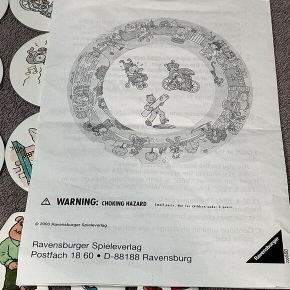 Arthur’s Get Together Game By Ravensburger 2000 Marc Brown Puzzle Board Game - Picture 12 of 12